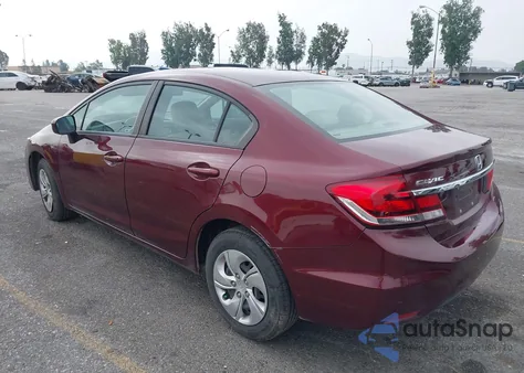 2014 Honda Civic Lx from USA, damaged, VIN 2HGFB2F5XEH500285